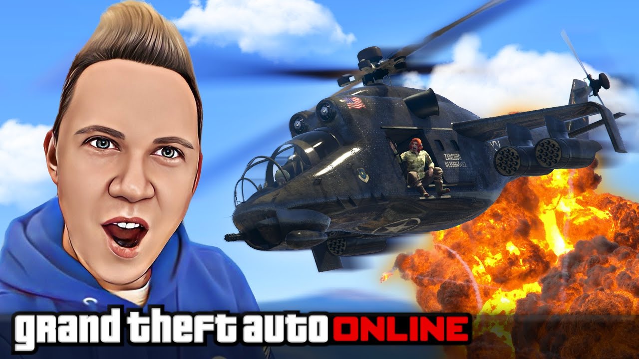 💙 GTA 5 ONLINE [#1834] YOSHELKA Pilot?! CO MOGŁO... SKOK na Koniec Świata /z Yoshella & Ren