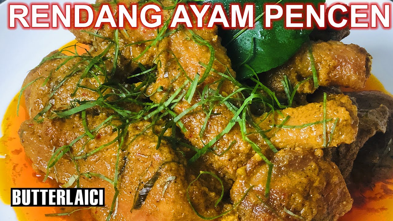 Resepi Rendang Ayam Pencen | RAHSIA Lembutkan Ayam Pencen | Rendang Ayam Tua