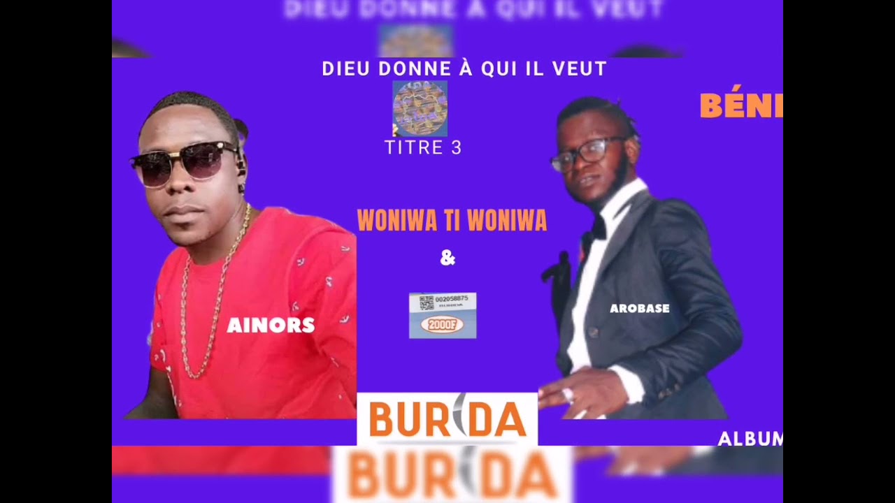 AINORS ET AROBASE WONIWA TI WONIWA.  Musique traditionnelle. agni. akan