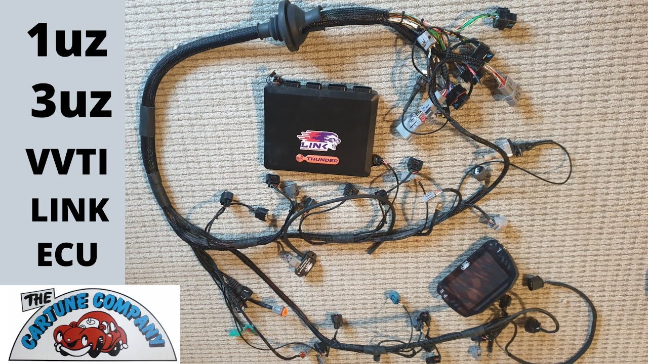 Setting up of Link ECU linkdash.  Same as AiM Strada