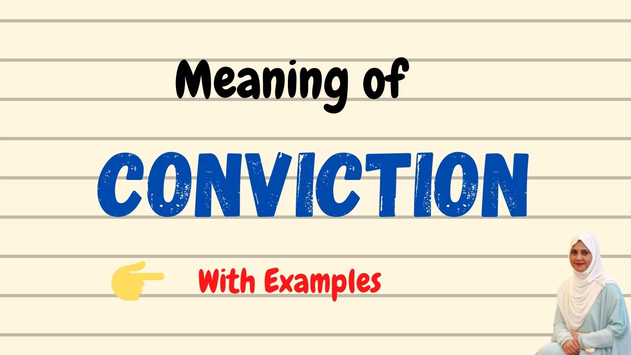 Daily vocabulary | Conviction Meaning | Vocabgram