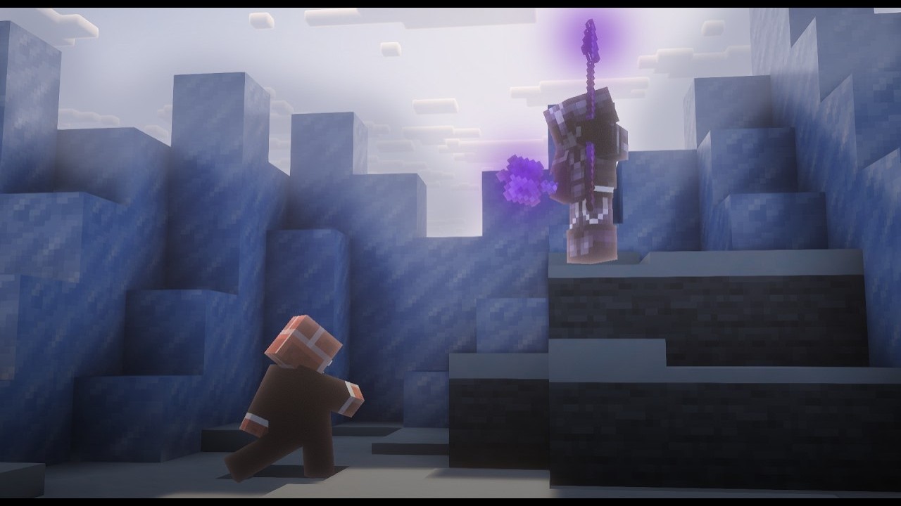I Became A Minecraft Spear Master