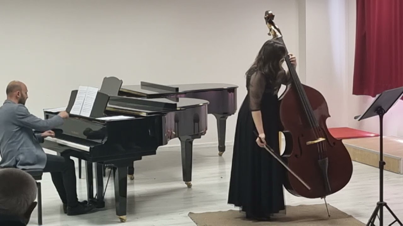 Behice Ülkü Biçer - Pichl Double Bass Concerto - 1st Mov.
