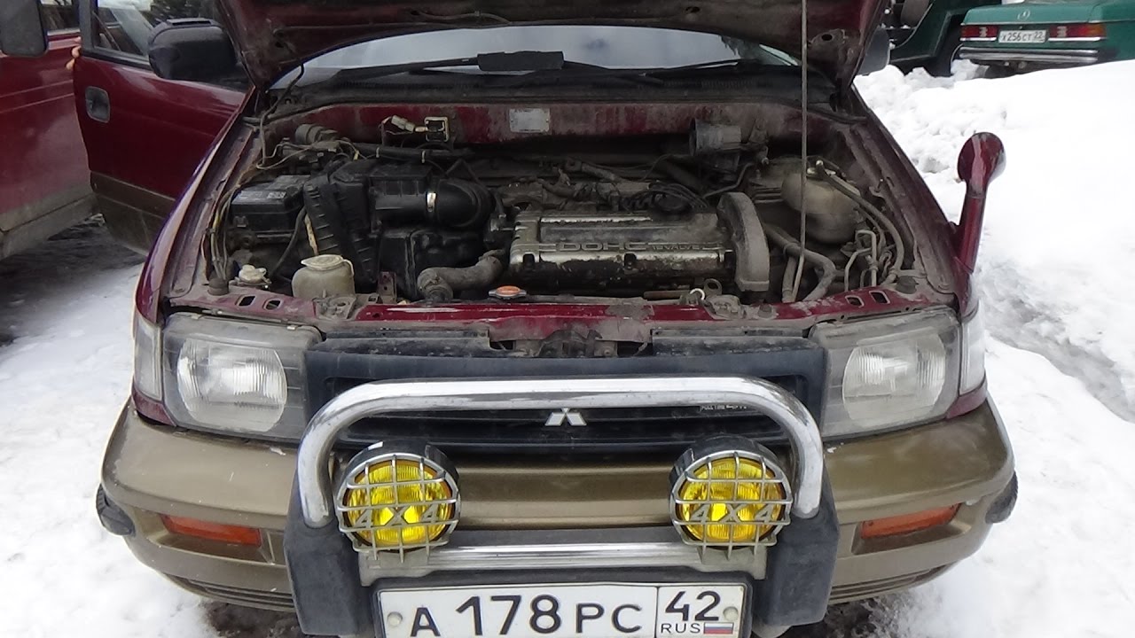Mitsubishi RVR бензин 2.0 л 3 месяца простоя пробуем завести.