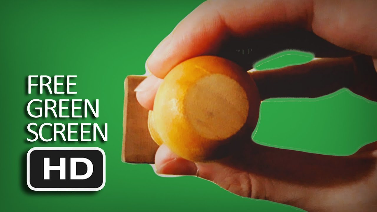 Free Green Screen - Stamping Hand