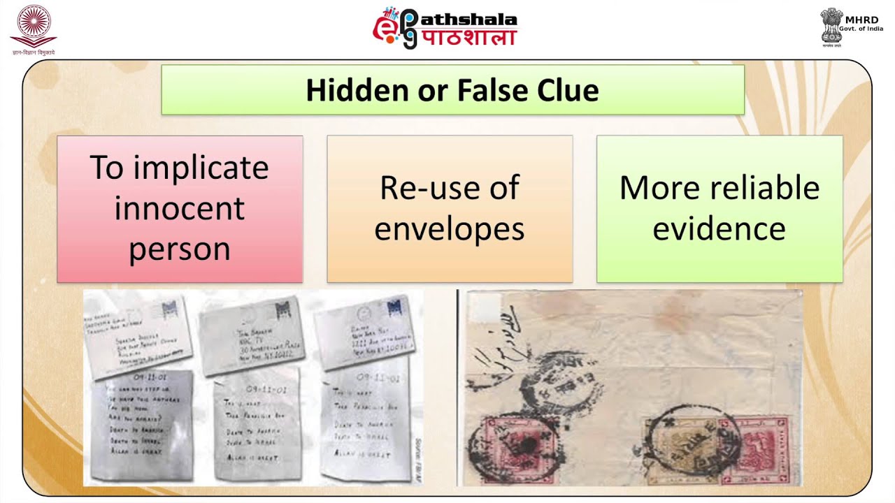 Anonymous letters (FSC)