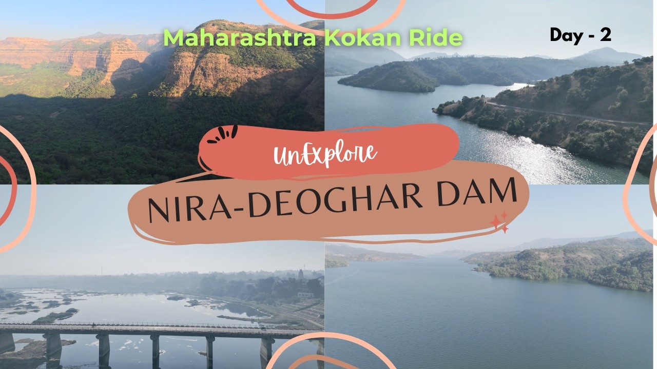 Nira Deoghar Dam Route 😍 Barshi to Harihareshwar | Kokan Bike Trip Day 2 | Coastal Ride Maharashtra