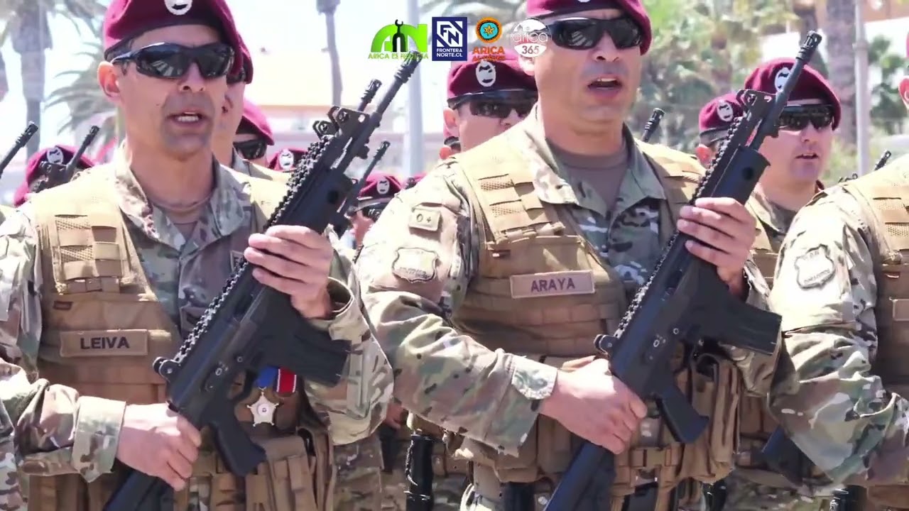 🇨🇱 Desfile Cívico Militar Arica 2025 Fiestas Patrias 🇨🇱