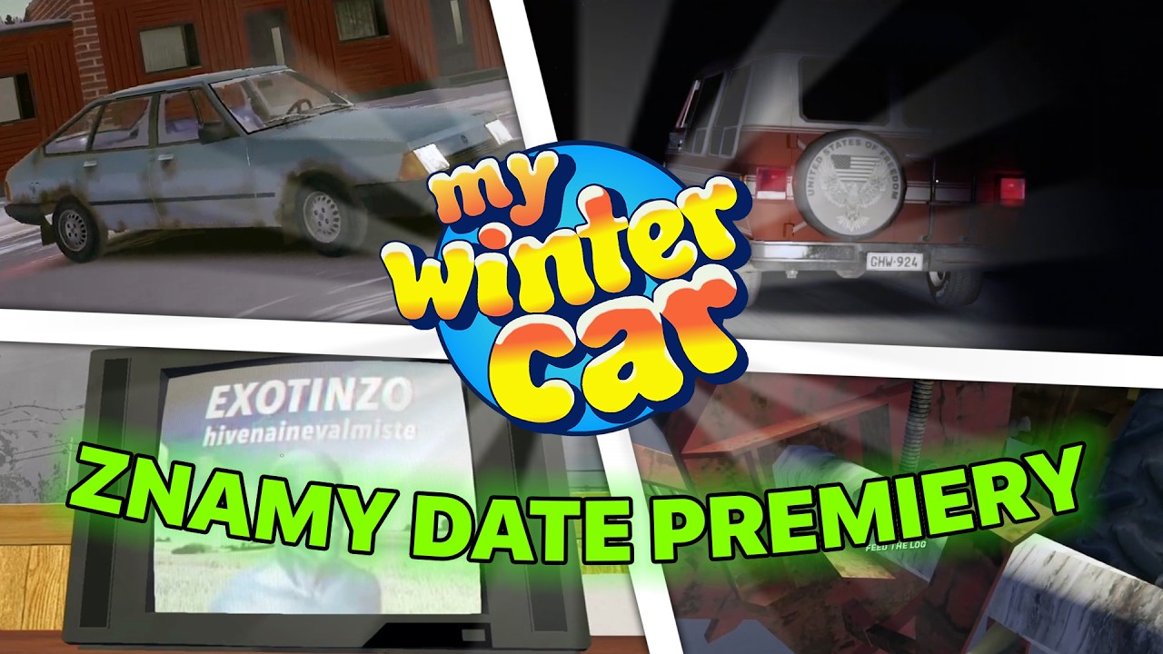PIERWSZY GAMEPLAY z MY WINTER CAR!🚗❄️☃️