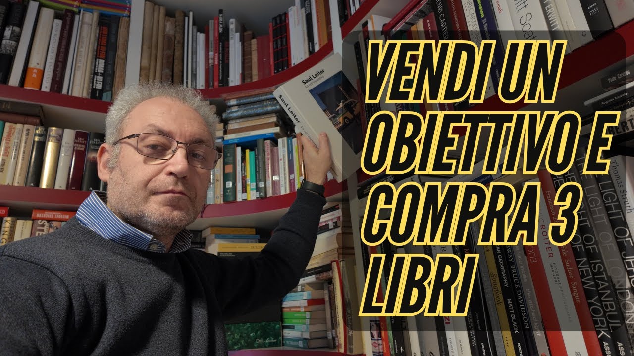 Vendi un obiettivo e compra 3 libri