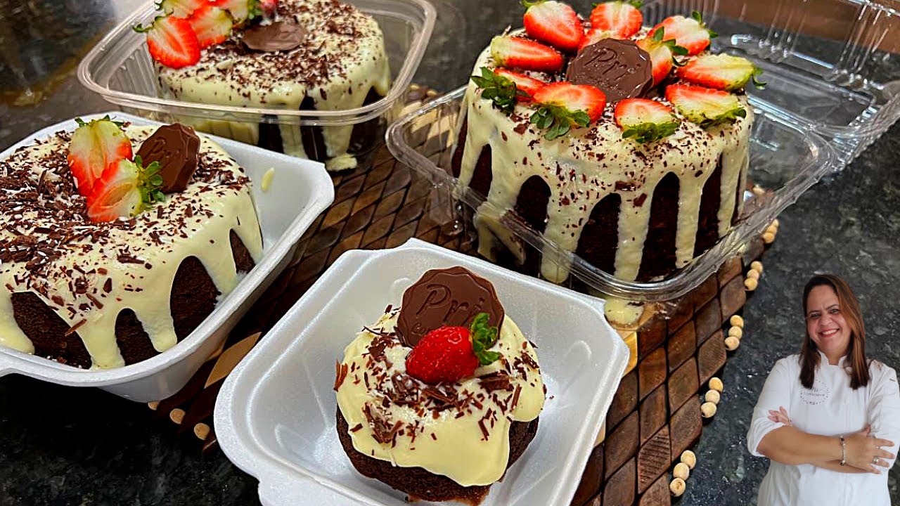 Faça e Venda BOLO DE CHOCOLATE - A receita MAIS FÁCIL que Você já viu!!!
