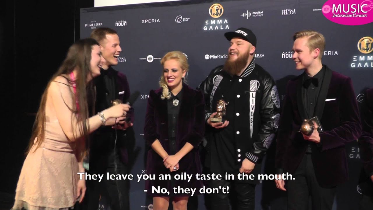 KASMIR and HALOO HELSINKI at Emma Gaala 2015 (Finnish with English subs)