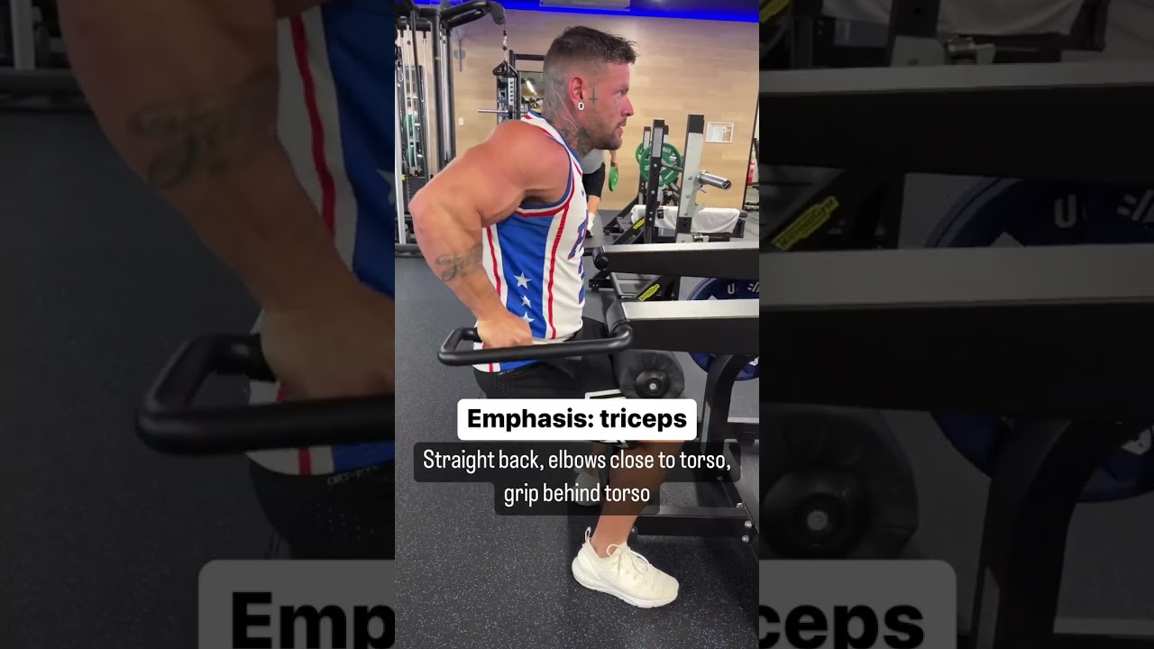 Dips for triceps/chest