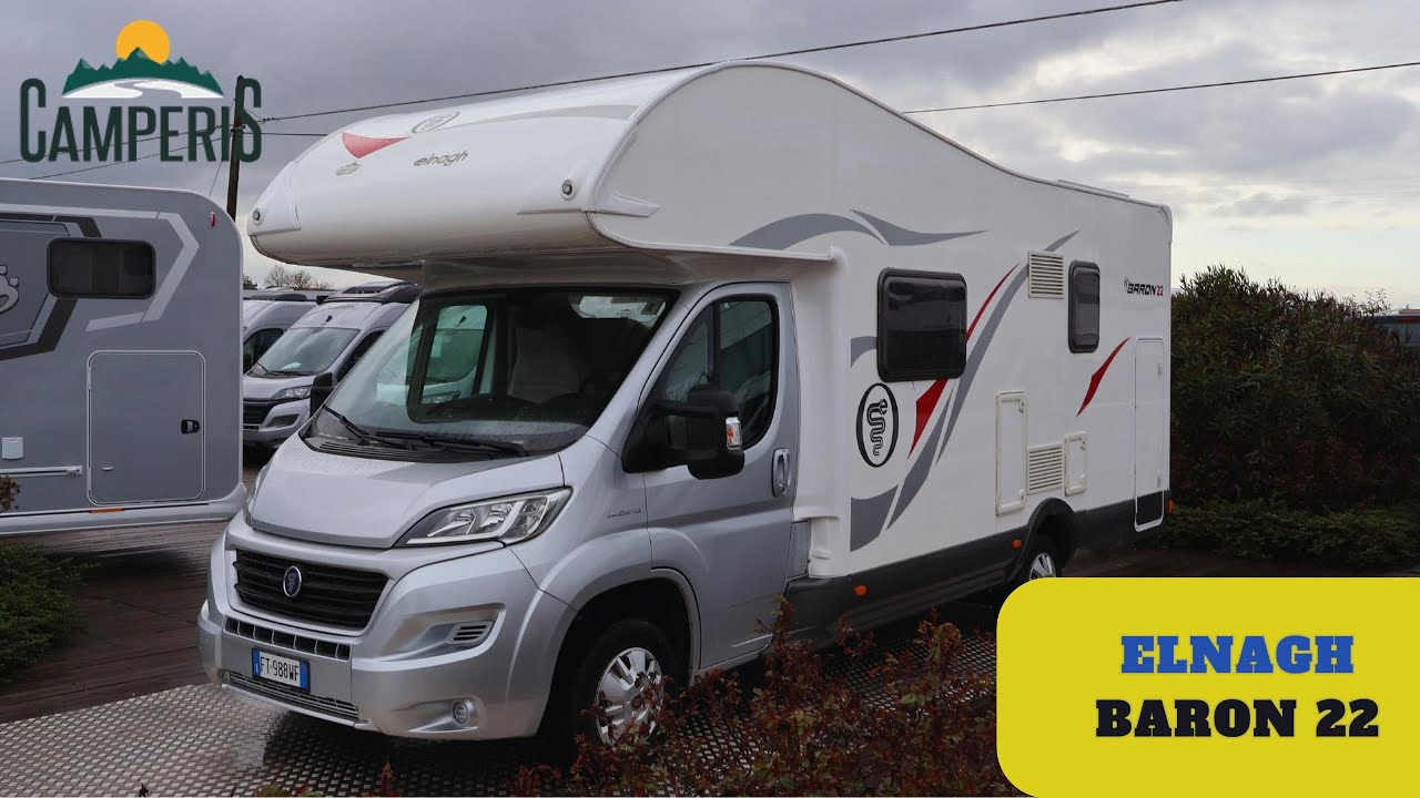 Elnagh Baron 22 - Videorecensione Camper Mansardato