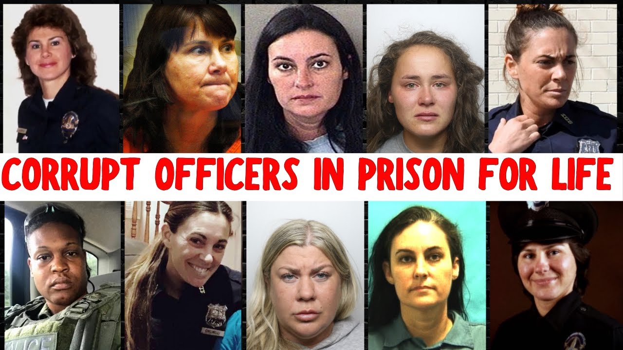 CORRUPT FEMALE POLICE OFFICER Sentenced To LIFE In PRISON | Full List & Shocking Details