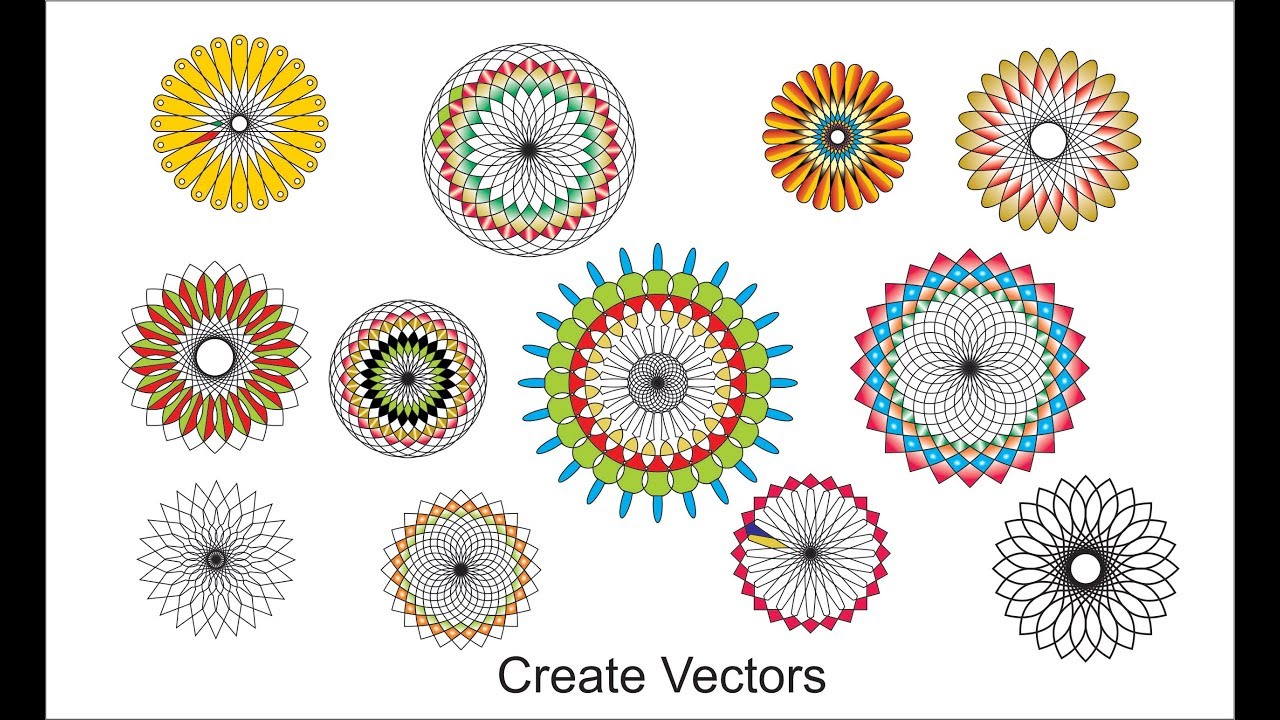 Create Vector easy way in Corel Draw 2019 tutorial by, Amjad Graphics