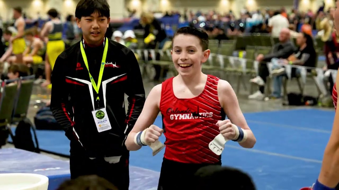 Quinn Men's Level 7 Gymnastics 2025 Gasparilla Classic