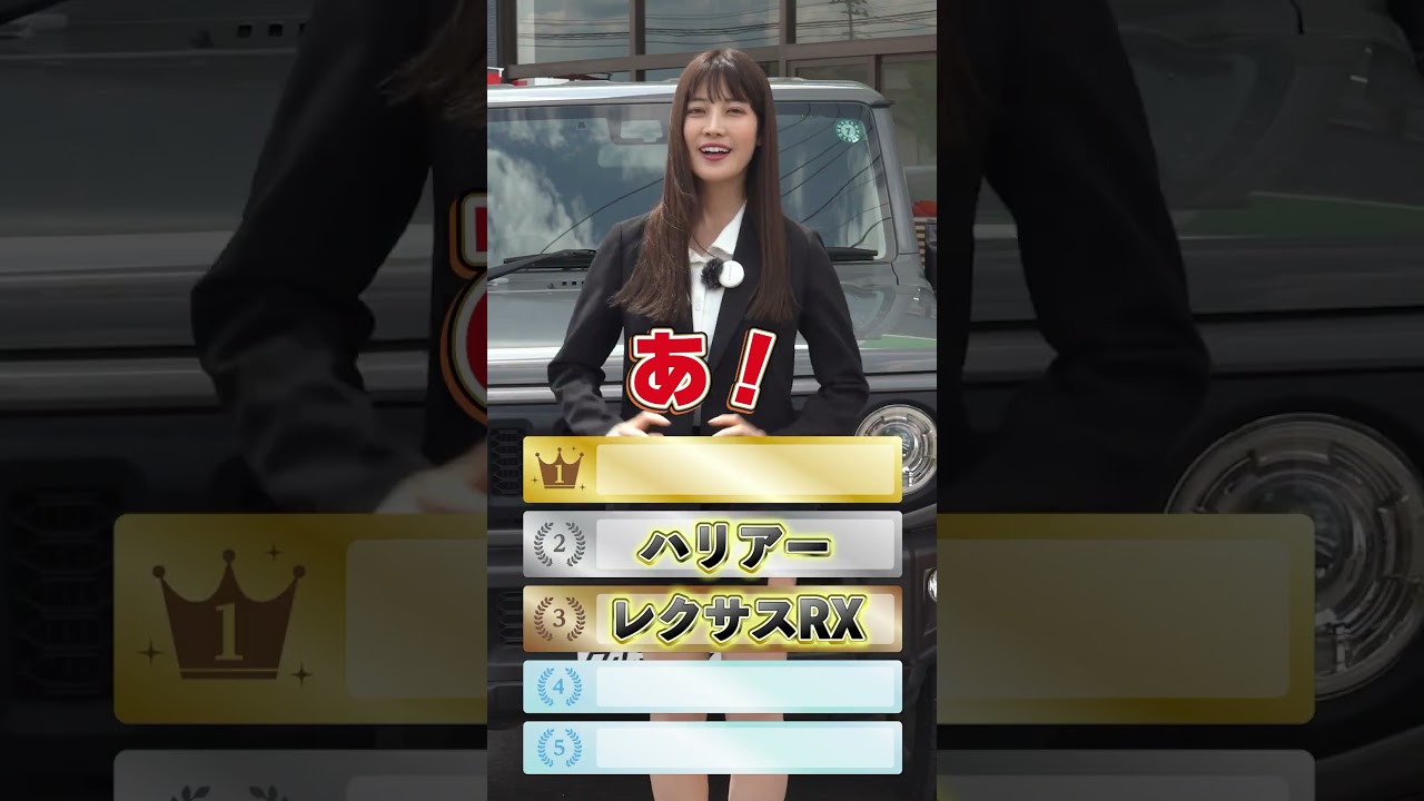 2025年　モテる車ランキング！