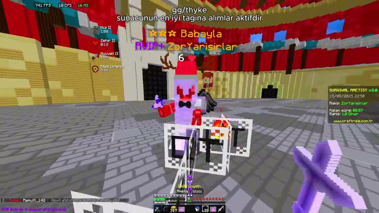 CRAFTRİSE AMETİST DUELLO BABASIYIM #THYKE
