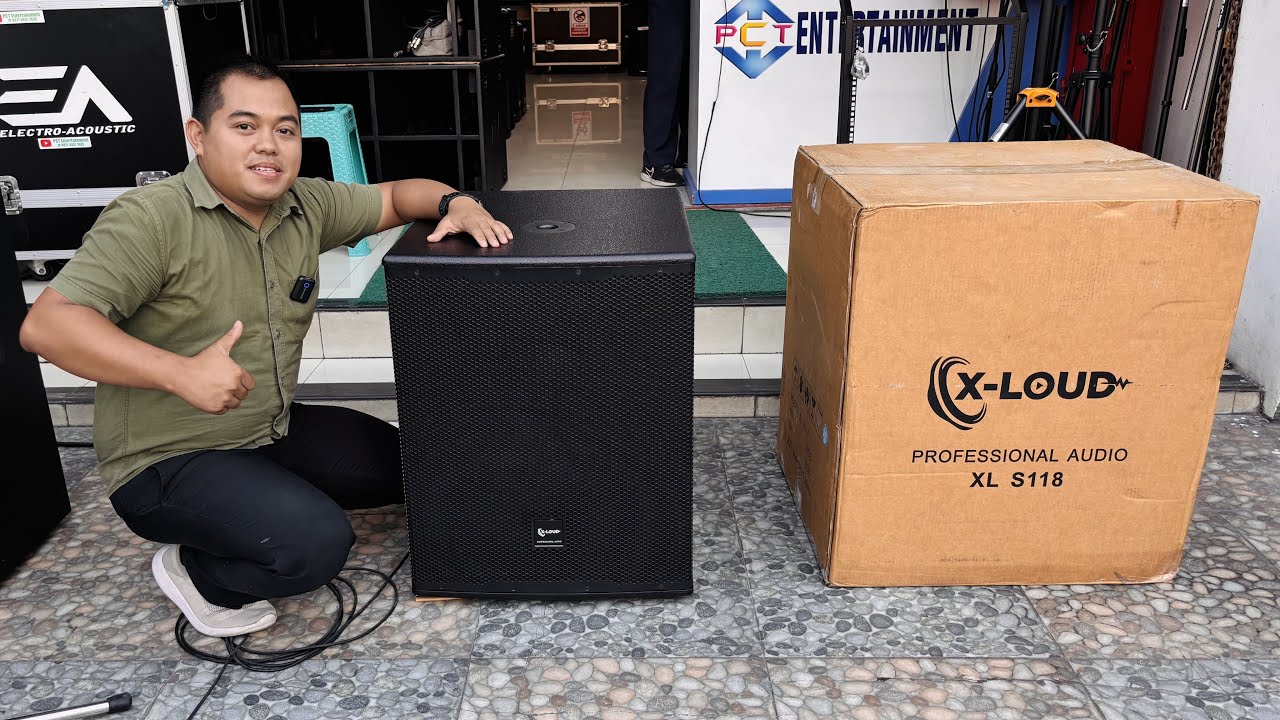 Subwoofer Aktif 18inc KELAS D 1200W X-Loud XL S118