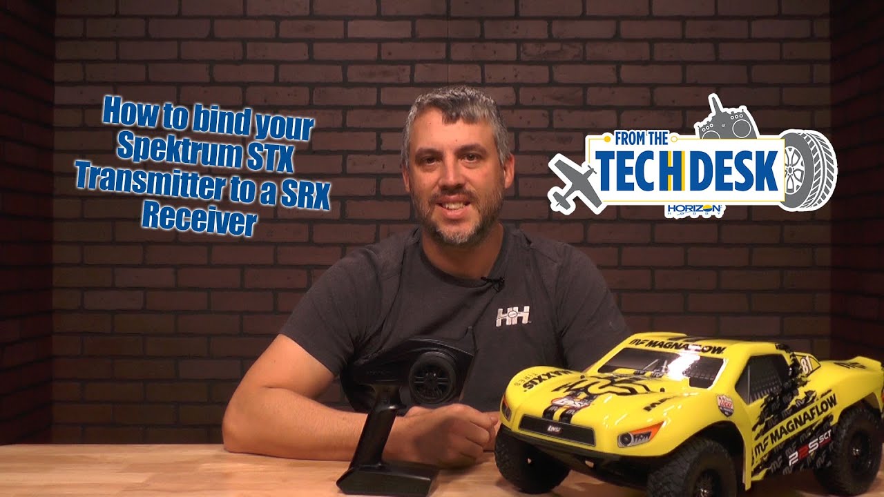 How to bind your Spektrum STX Transmitter to a SRX Receiver