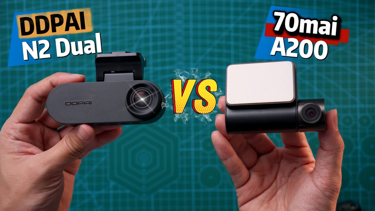 Dashcam Comparison: DDPAI N2 Dual vs 70mai A200