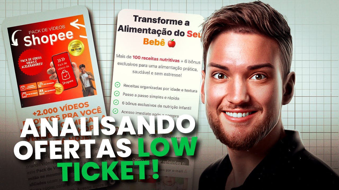 Analisando Ofertas Low Ticket escaladas - EP1