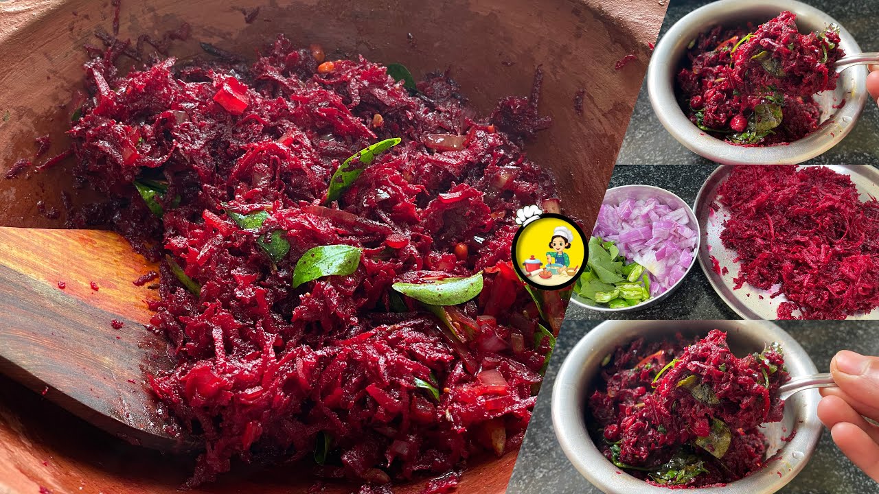 Beetroot turumu Vepudu in Telugu | Beet root fry Recipe | Beetroot turumu kura | Easy Beetroot Curry