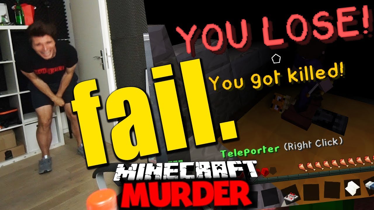 DER MIT ABSTAND DÜMMSTE TOD IN MURDER ✪ Minecraft MURDER