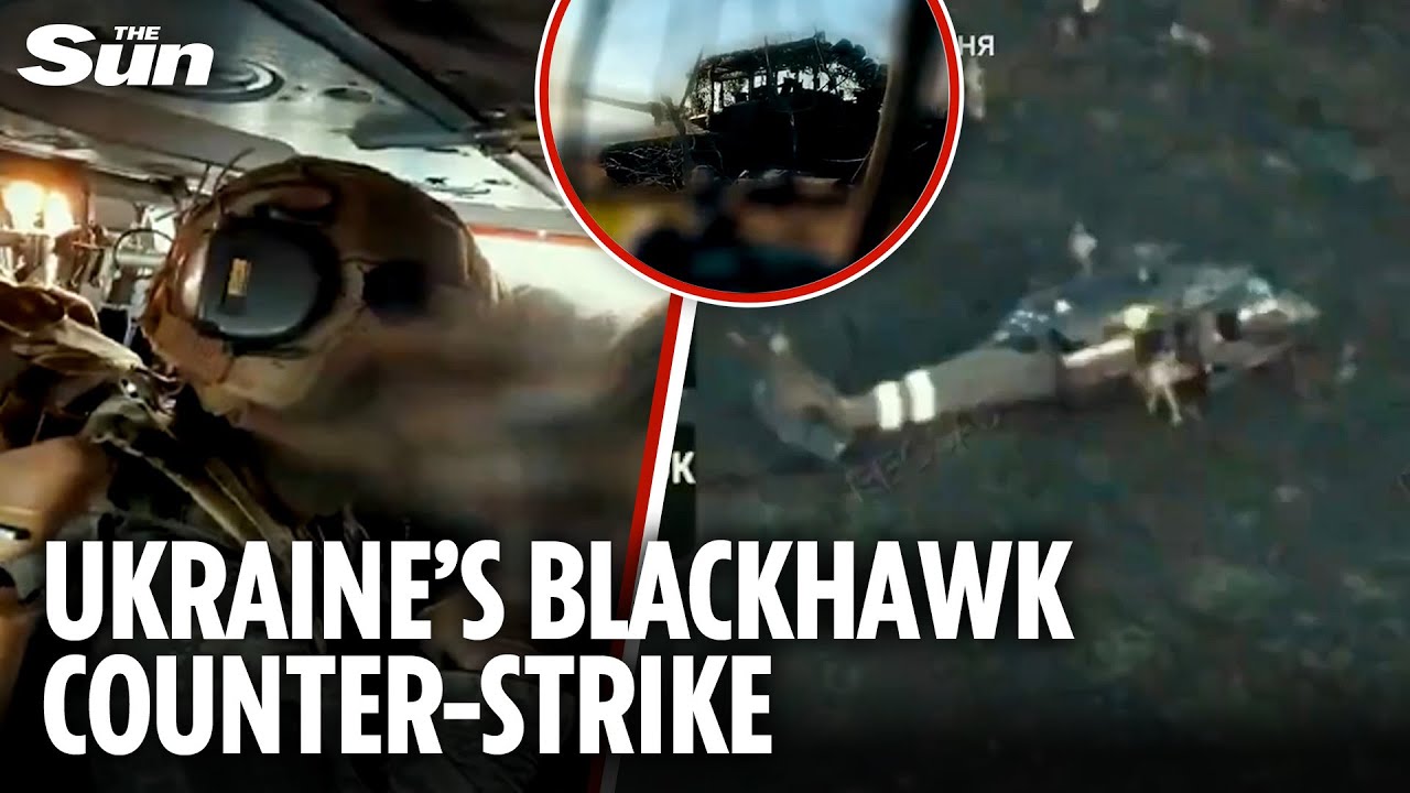 Ukraine deploys BLACKHAWK helicopter to Pokrovsk to end major assault by Putin's forces moving north
