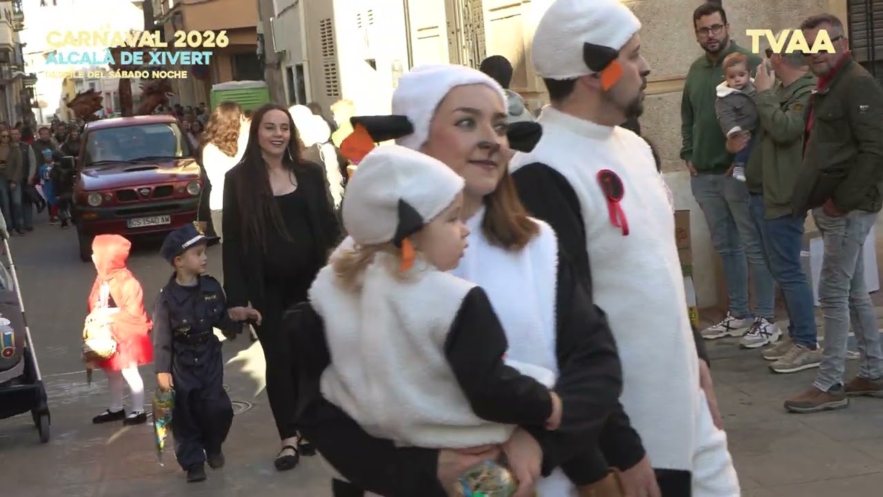 TVAA CARNAVAL 2026 INFANTIL ALCALÀ DE XIVERT SABADADO TARDE
