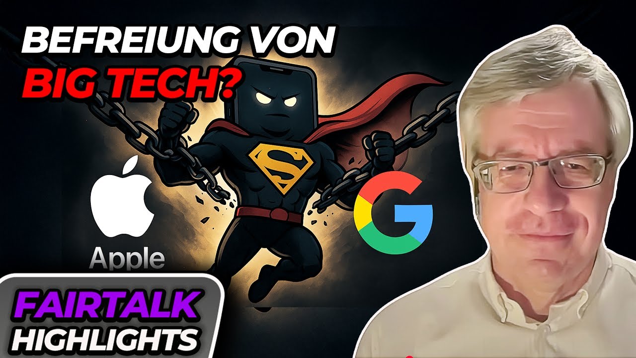Nie wieder Apple & Google? Das Volla Phone bietet echte Datensicherheit / Fair Talk / Jens Live
