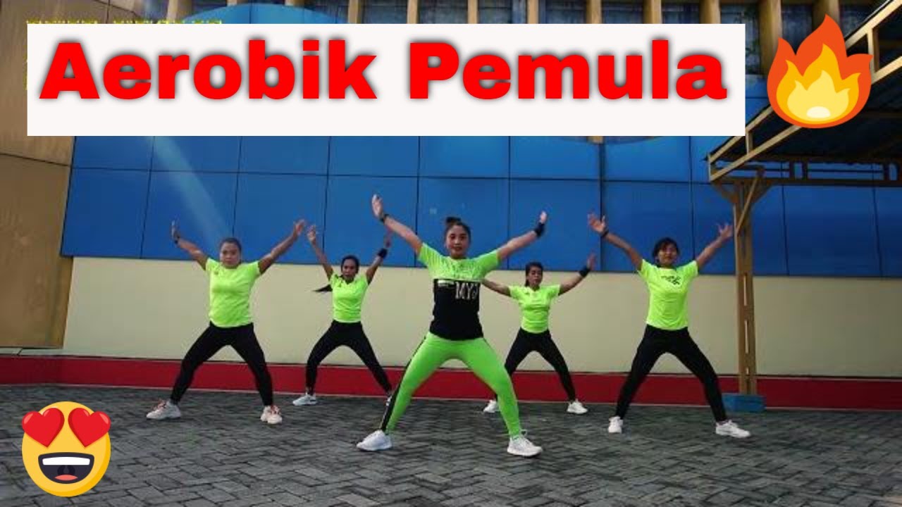 Gerakan Aerobik Pemula Menurunkan Berat Badan Terbaru 25 Menit | Musik Dangdut Bikin Semangat