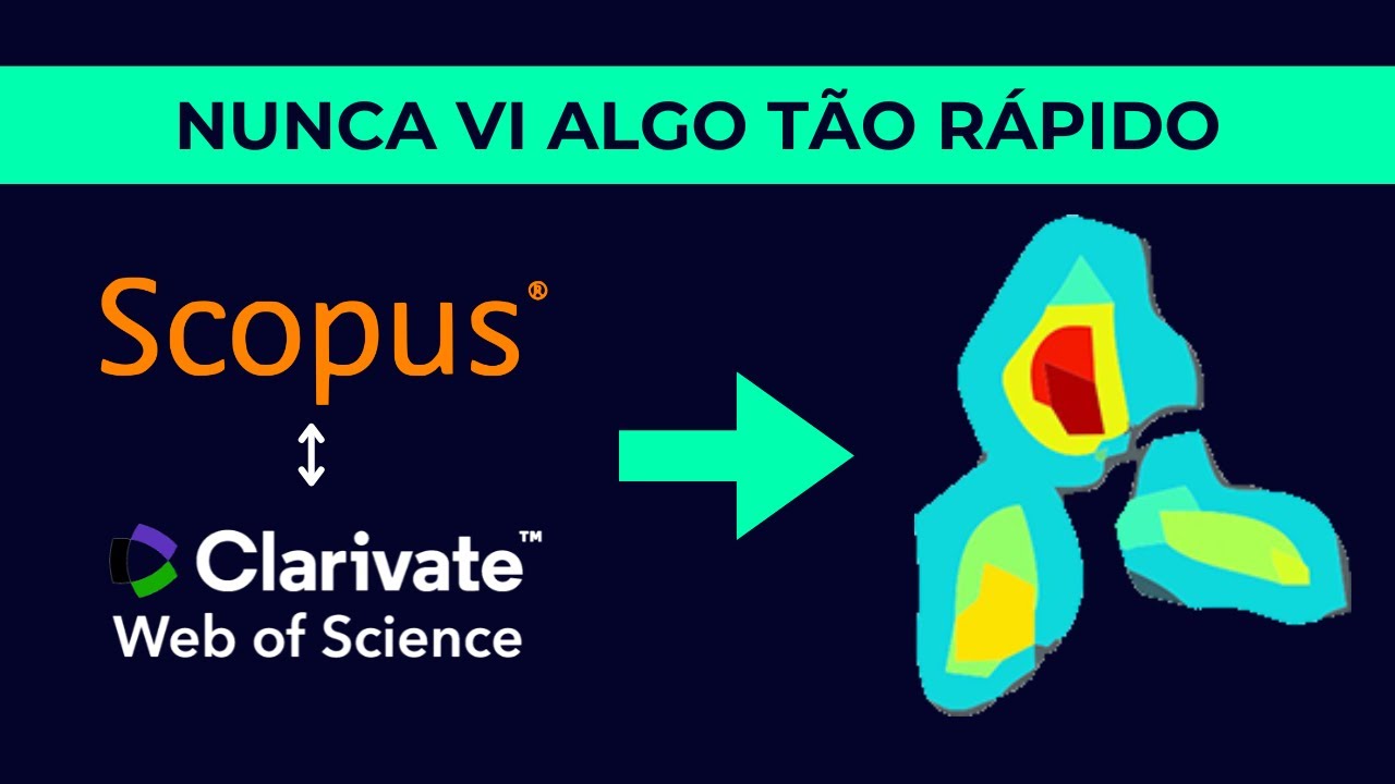 A forma mais rápida de colocar arquivos da Scopus e Web of Science no VOSviewer