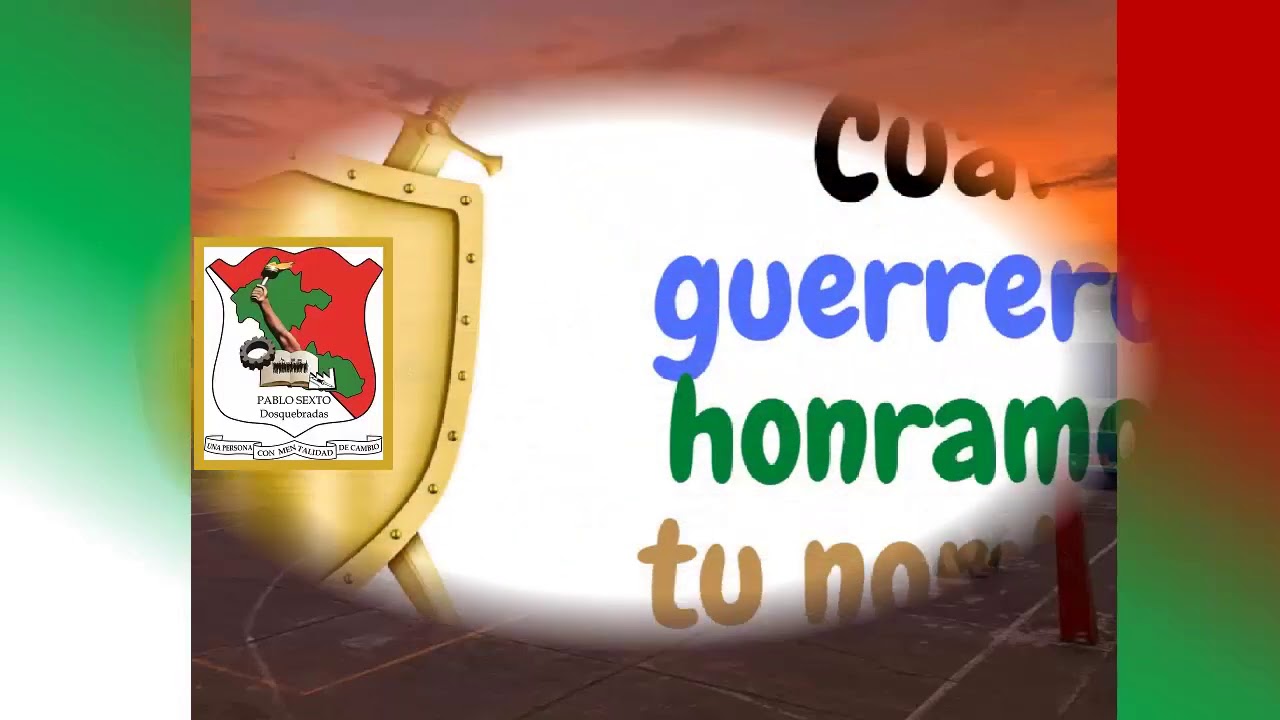HIMNO AL COLEGIO PABLO SEXTO - Dosquebradas - Risaralda