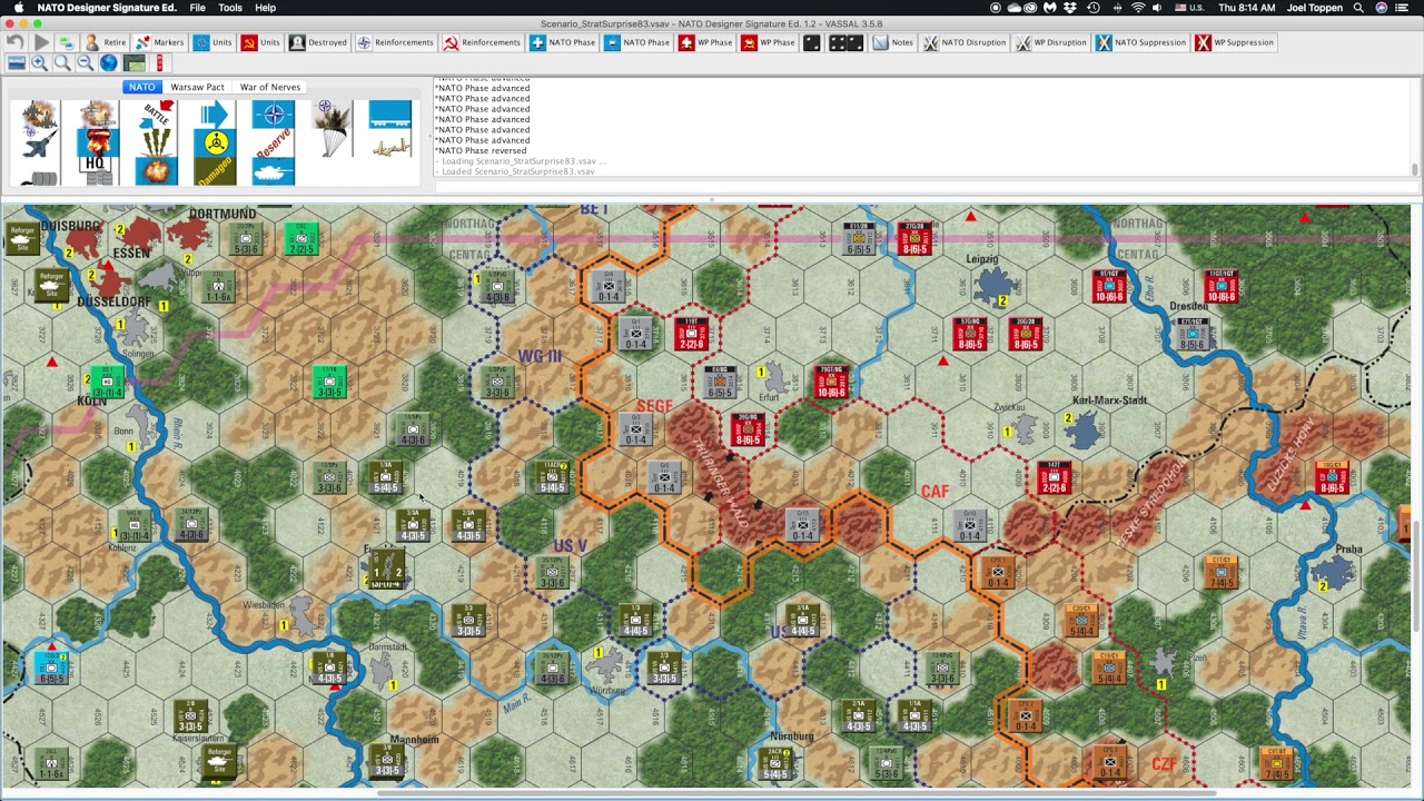 NATO (Compass) – A Tour of the VASSAL Module