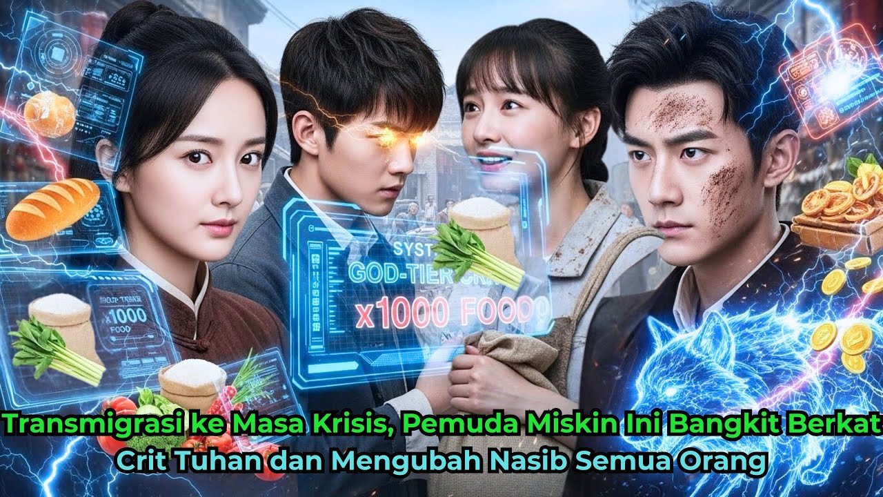 Transmigrasi ke masa krisis, pemuda miskin bangkit berkat berkah Tuhan dan mengubah nasib semua.