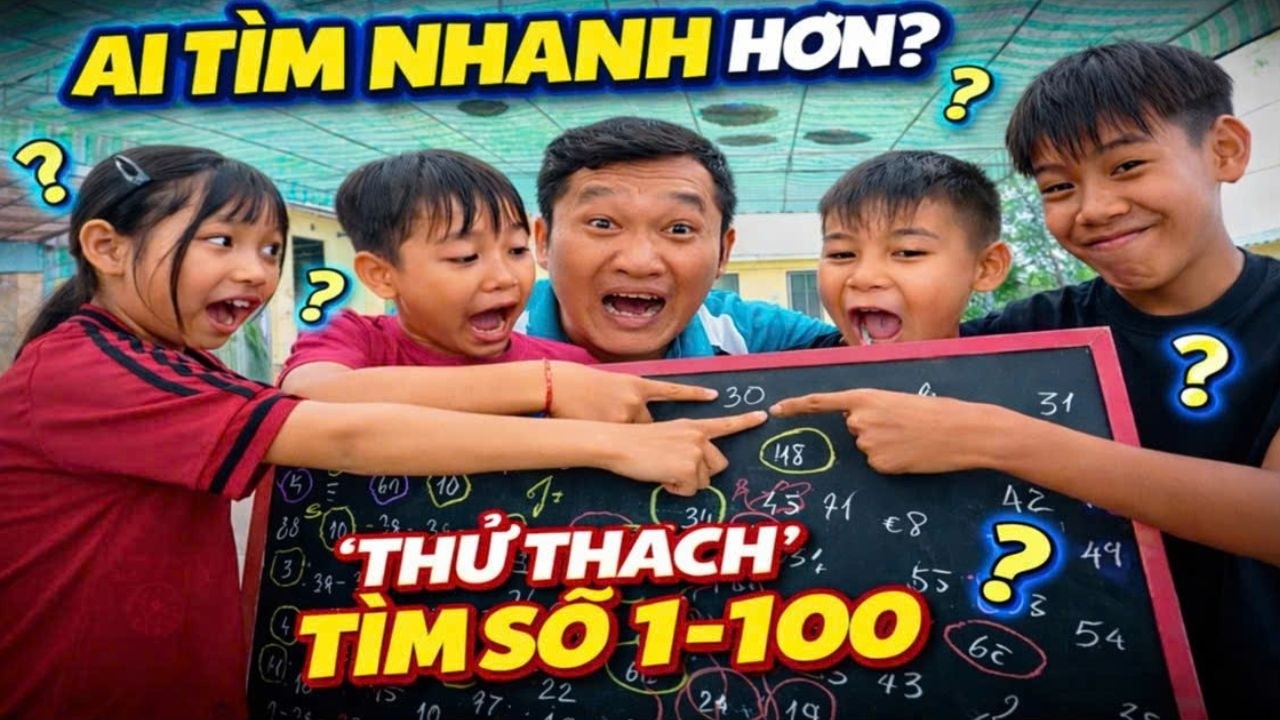 Thử thách Tìm số... SIÊU CĂNG NÃO😂| Cười BUNG NÓC🤣! Challenge to FIND NUMBERS ✔