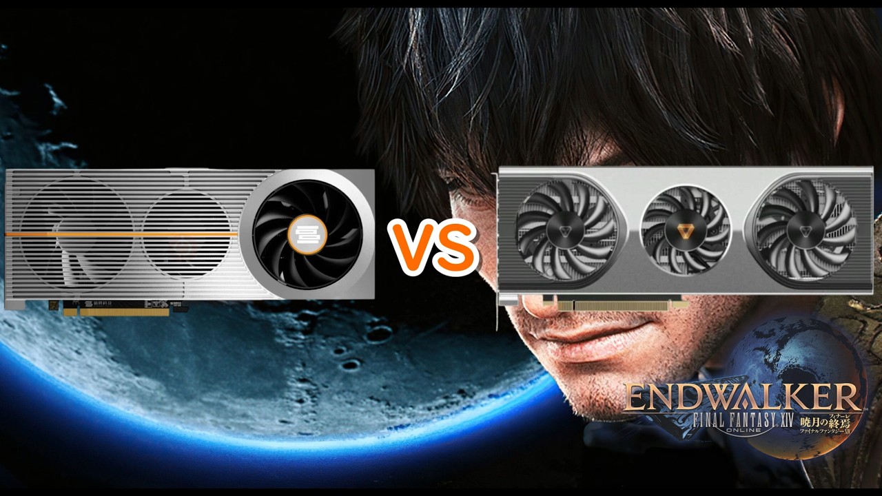 LX 7G100 VS MTT S80 FINAL FANTASY XIV Benchmark Test China's GPU