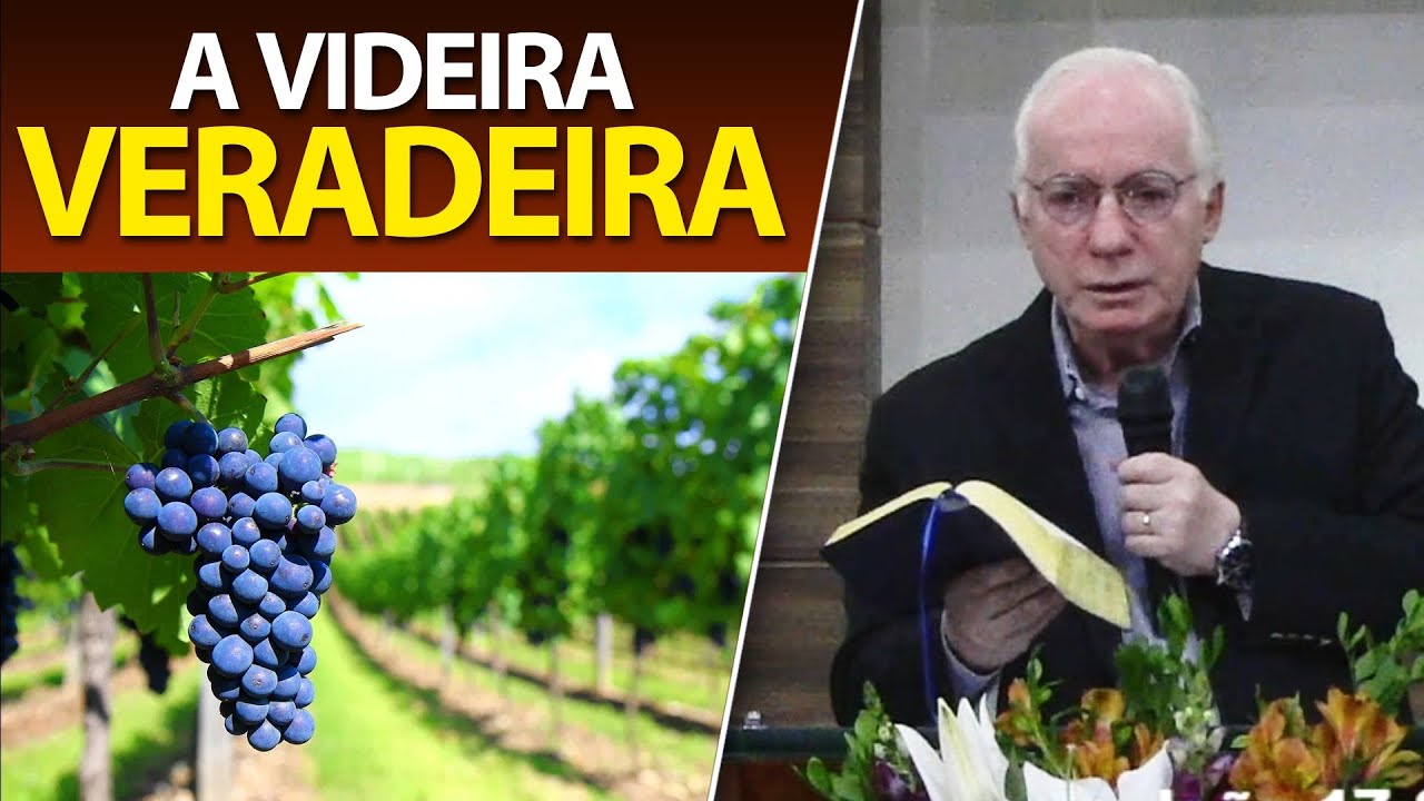 A VIDEIRA VERDADEIRA em Jo&atilde;o 15 | Prega&ccedil;&atilde;o do Pastor Paulo Seabra em 2021