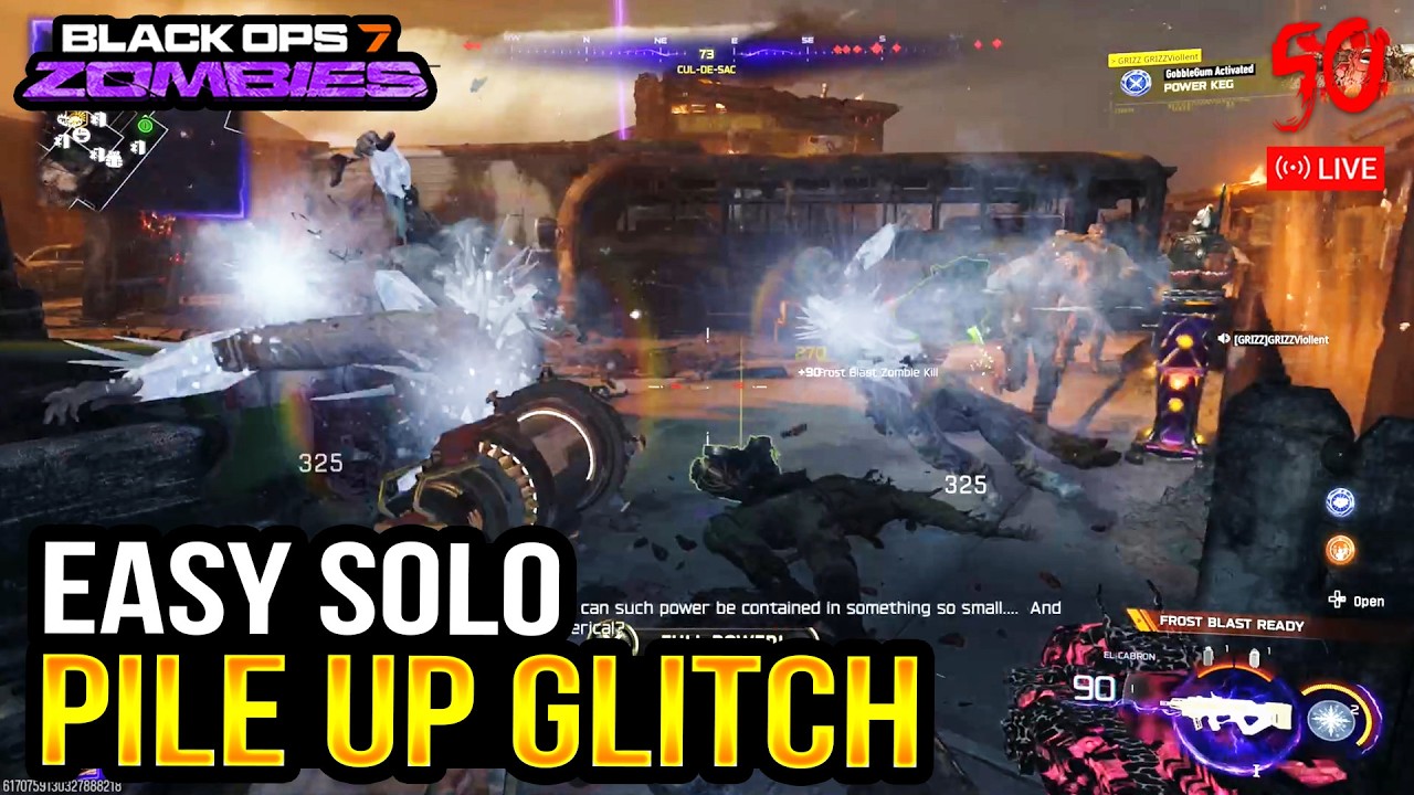 🔴 BO7 Zombies LIVE! ★ NEW BO7 Nuked Survival Glitch! Solo Infinite Field Upgrade Glitch!
