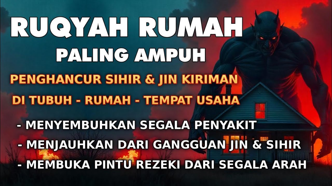 AYAT RUQYAH - RUQYAH RUMAH DAN DIRI SENDIRI PENGUSIR JIN DAN SETAN | Ala Aqel