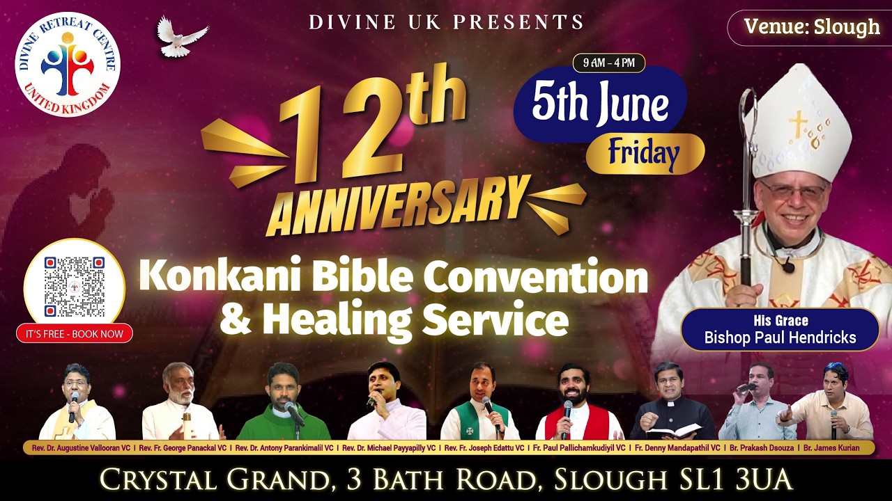 (LIVE) 12th Anniversary Konkani Bible Convention & Healing Service (5 June 2026)