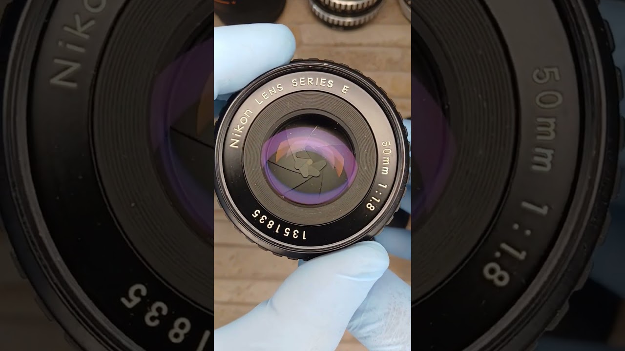 Nikon Lens Series E 50mm F1.8 Nikon-F Mount 