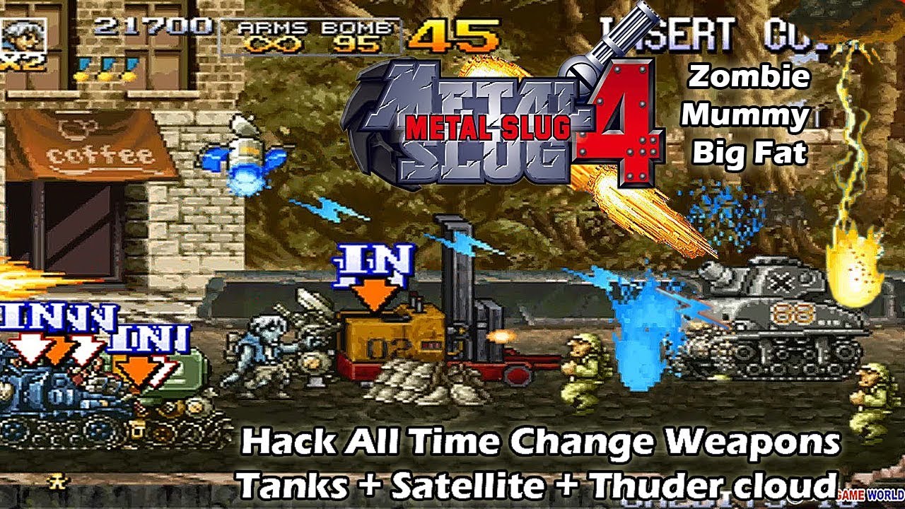 Metal Slug 4 - Hack Ultra Remix Plus