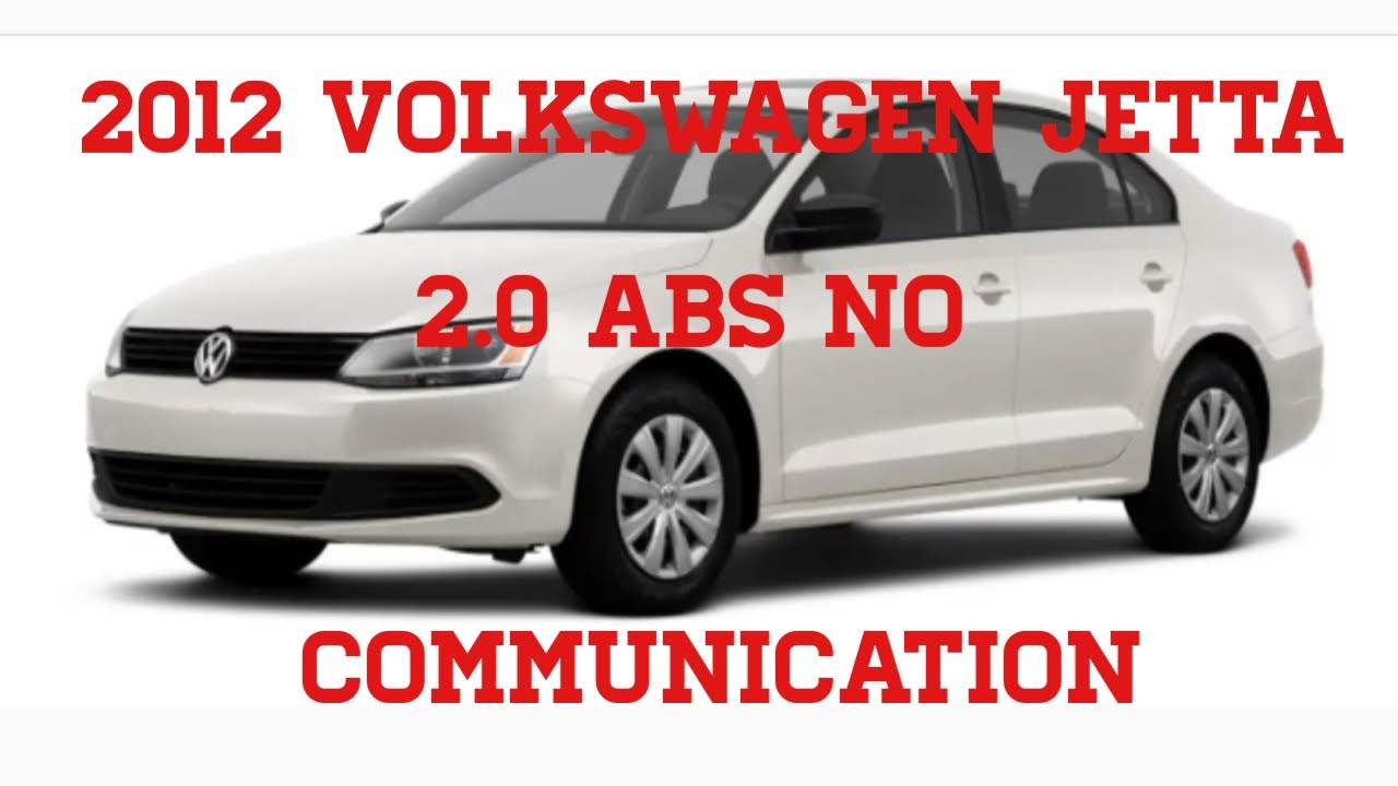2012 Jetta 2.0 ABS Not Communication