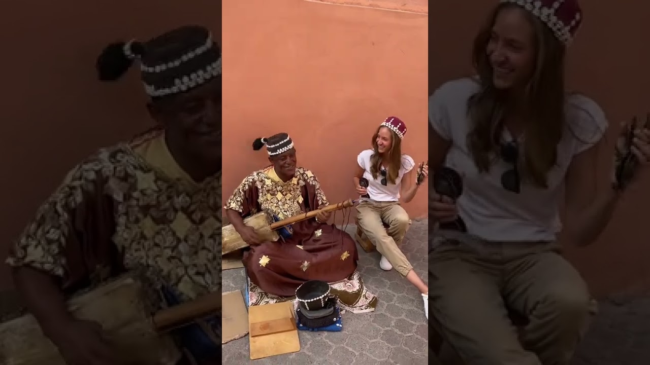 Marrakech vibes Gnawa music 🎶