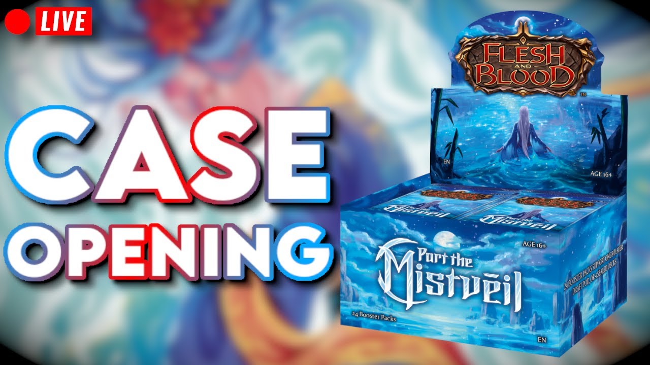🔴 Part the Mistveil Case Opening & Chill! | Flesh and Blood TCG  🔴