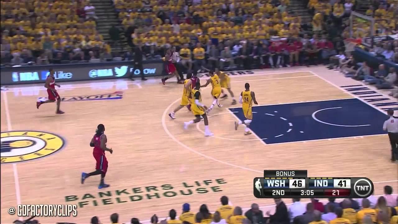 Bradley Beal Full Highlights at Pacers 2014 East Semis G1 - 25 Pts