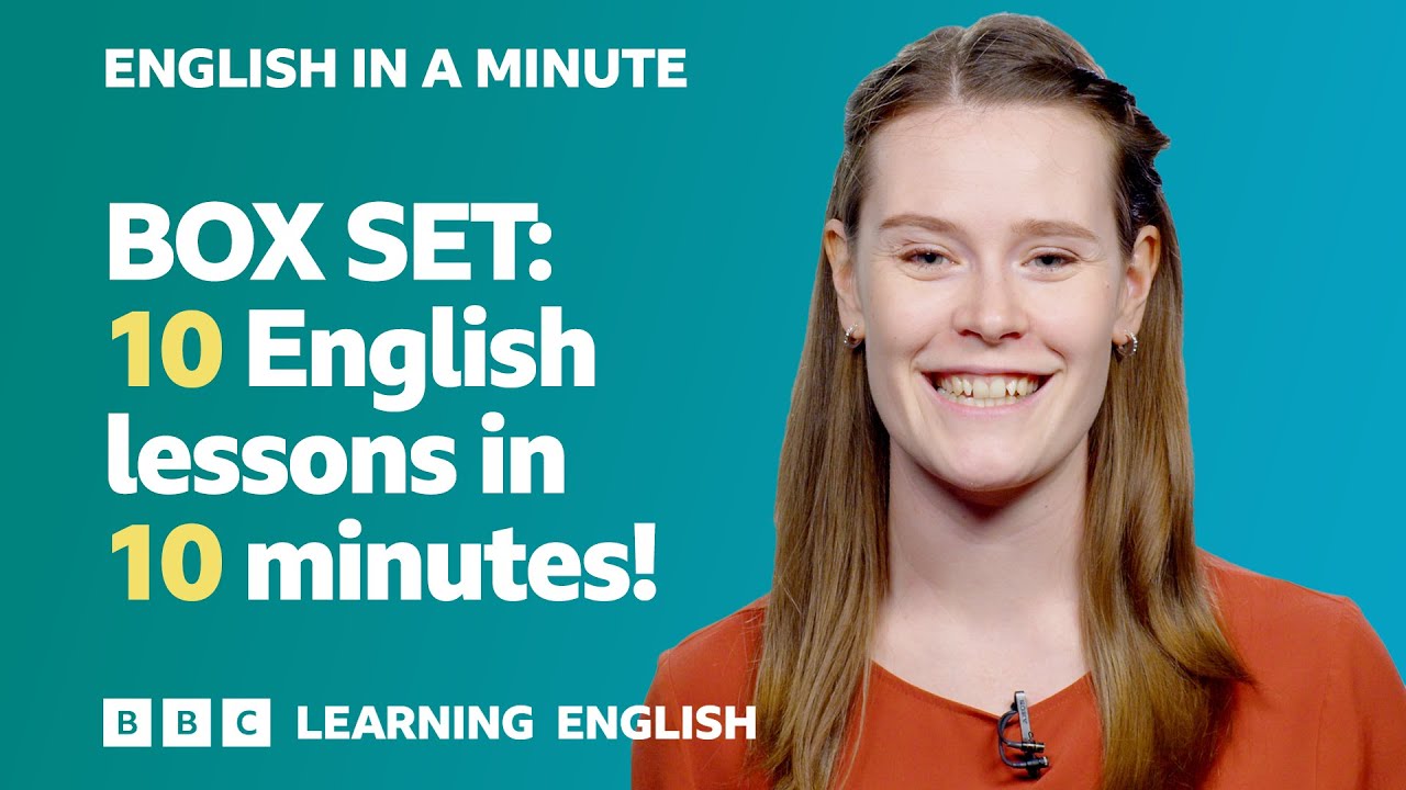 BOX SET: English In A Minute 29 &ndash; TEN English lessons in 10 minutes!